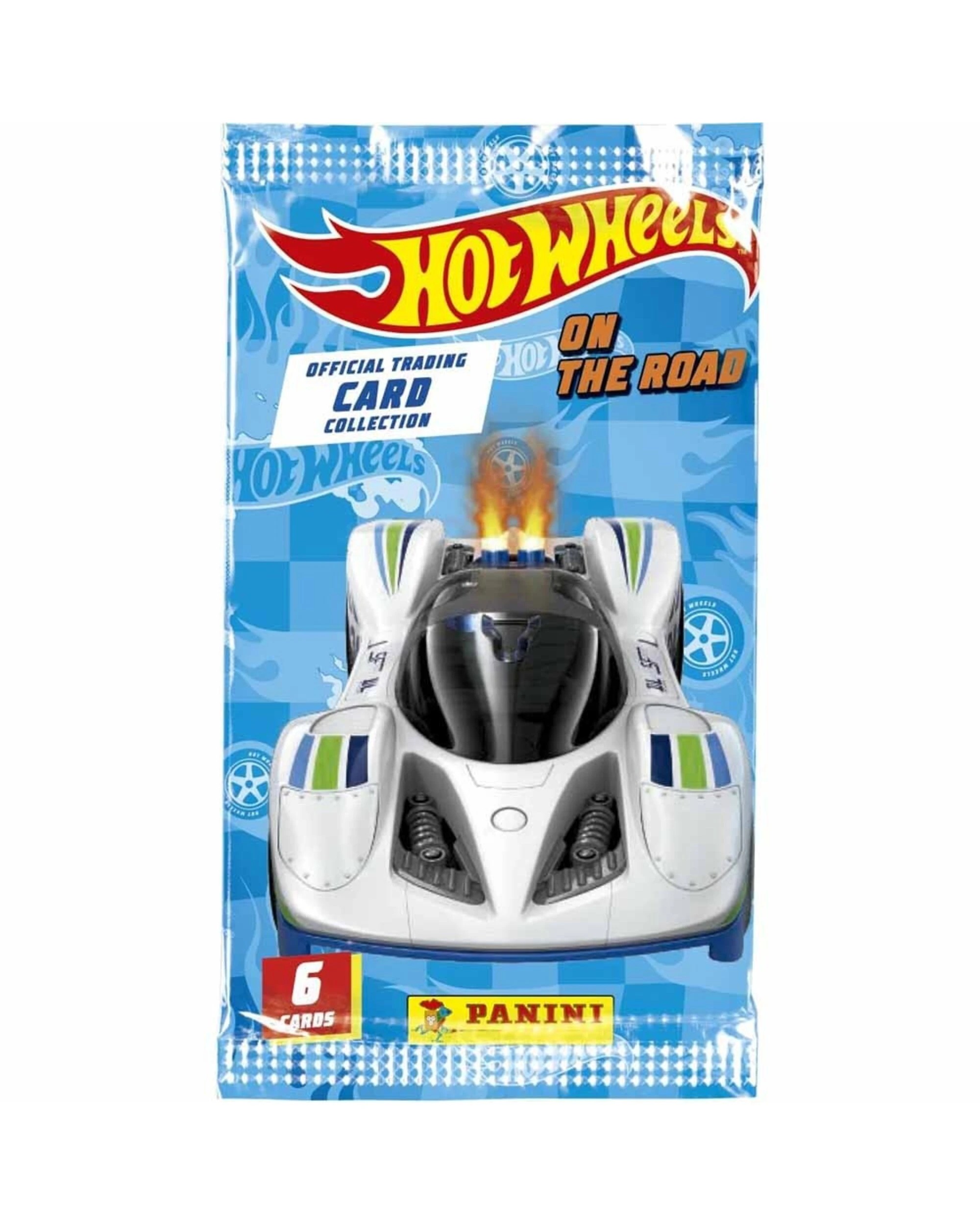 5 PANINI Hot Wheels On The Road Trading Cards Booster Pack, 5 of 5