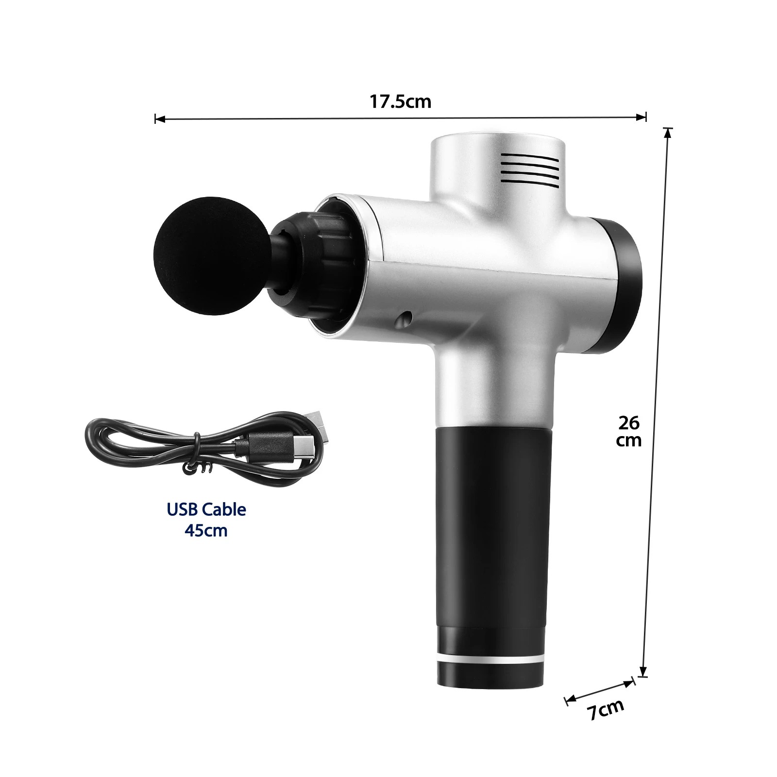 2 Ausway LED Massage Gun Electric Handheld, 2 of 5