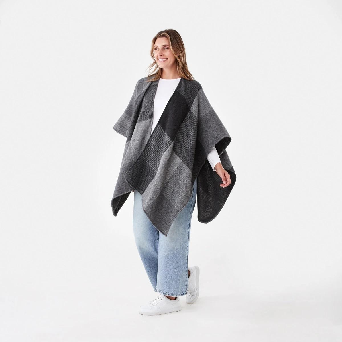 2 Wrap Scarf Strp Check, 2 of 5
