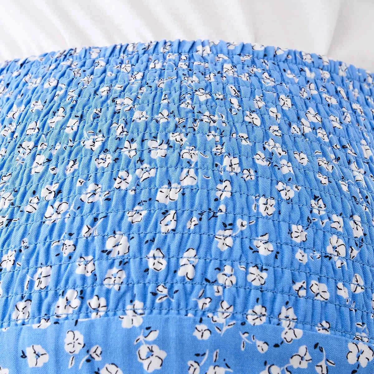 4 Maternity Shirred Waist Skirt Lunadty B, 4 of 7
