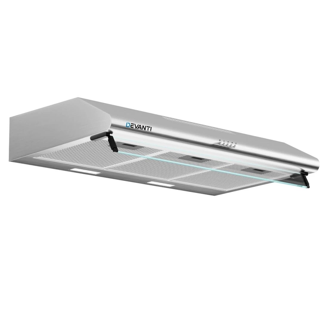 3 Devanti 900mm Range Hood 90cm Rangehood Stainless - Silver, 3 of 7