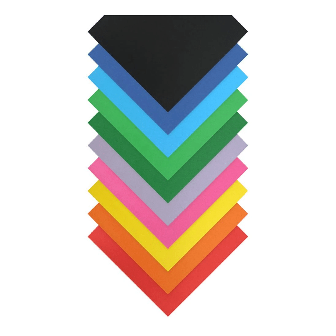 1 Quill Shapes Matte Squares 127mm 360 Pack, 1 of 2