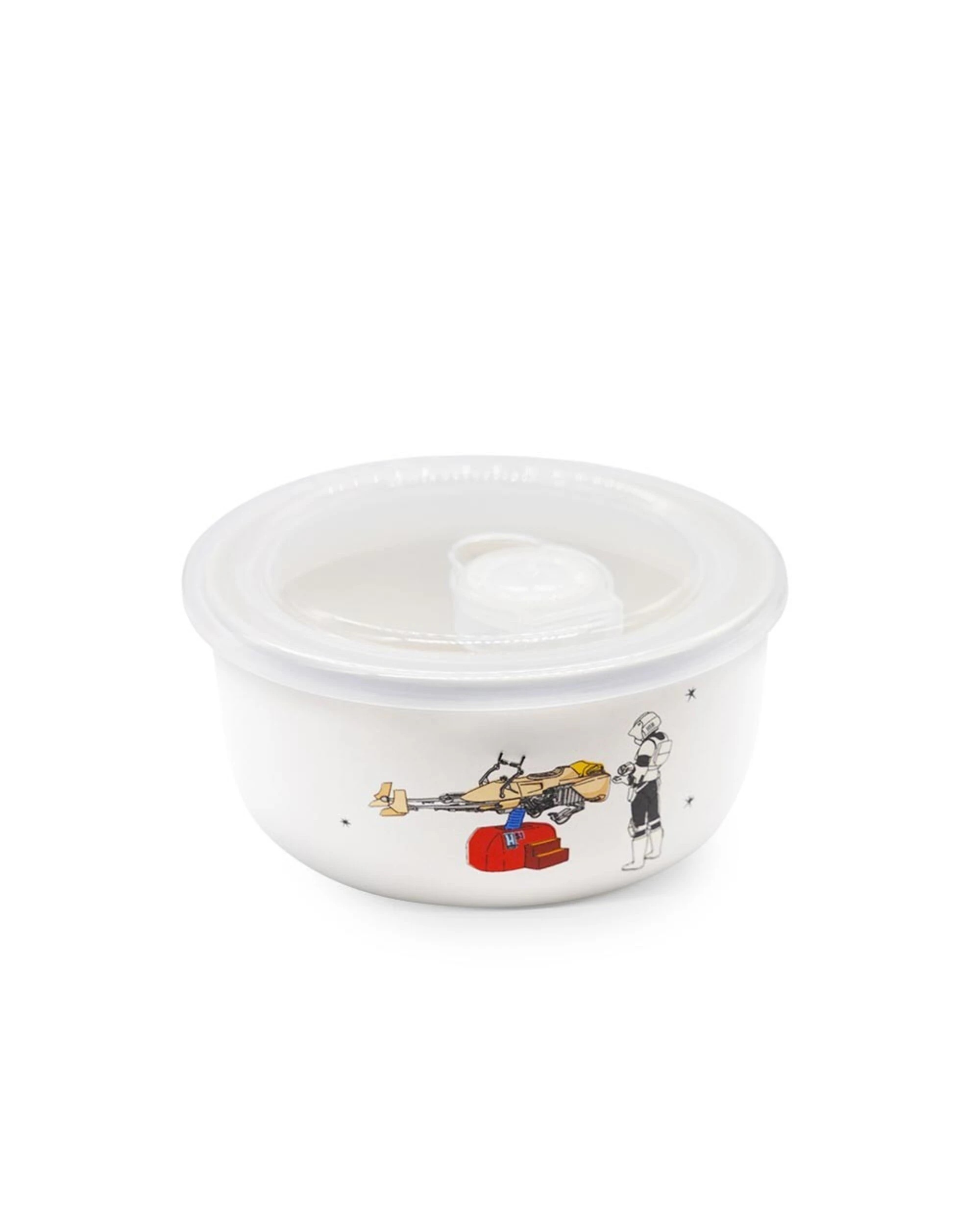 4 Star Wars - Characters Bowls 3-Stack - White, 4 of 5