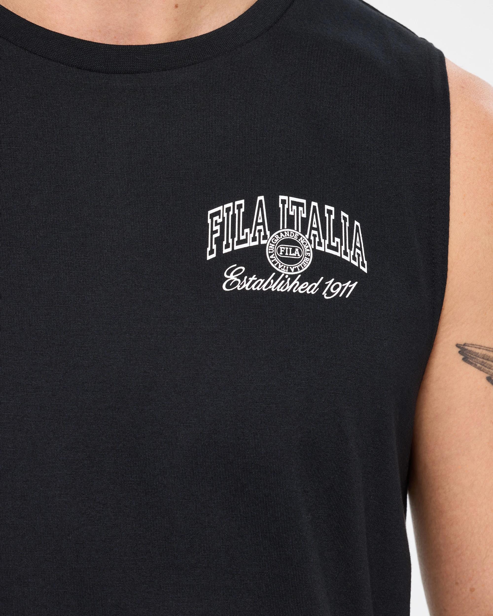 5 Fila Piero Graphic Tank Top PIERO BLACK, 5 of 7