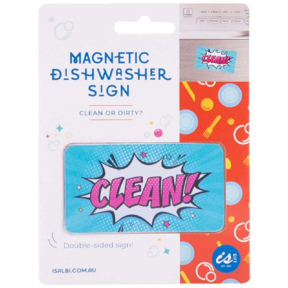1 IS Gift Clean/Dirty Dishwasher Sign, 1 of 5