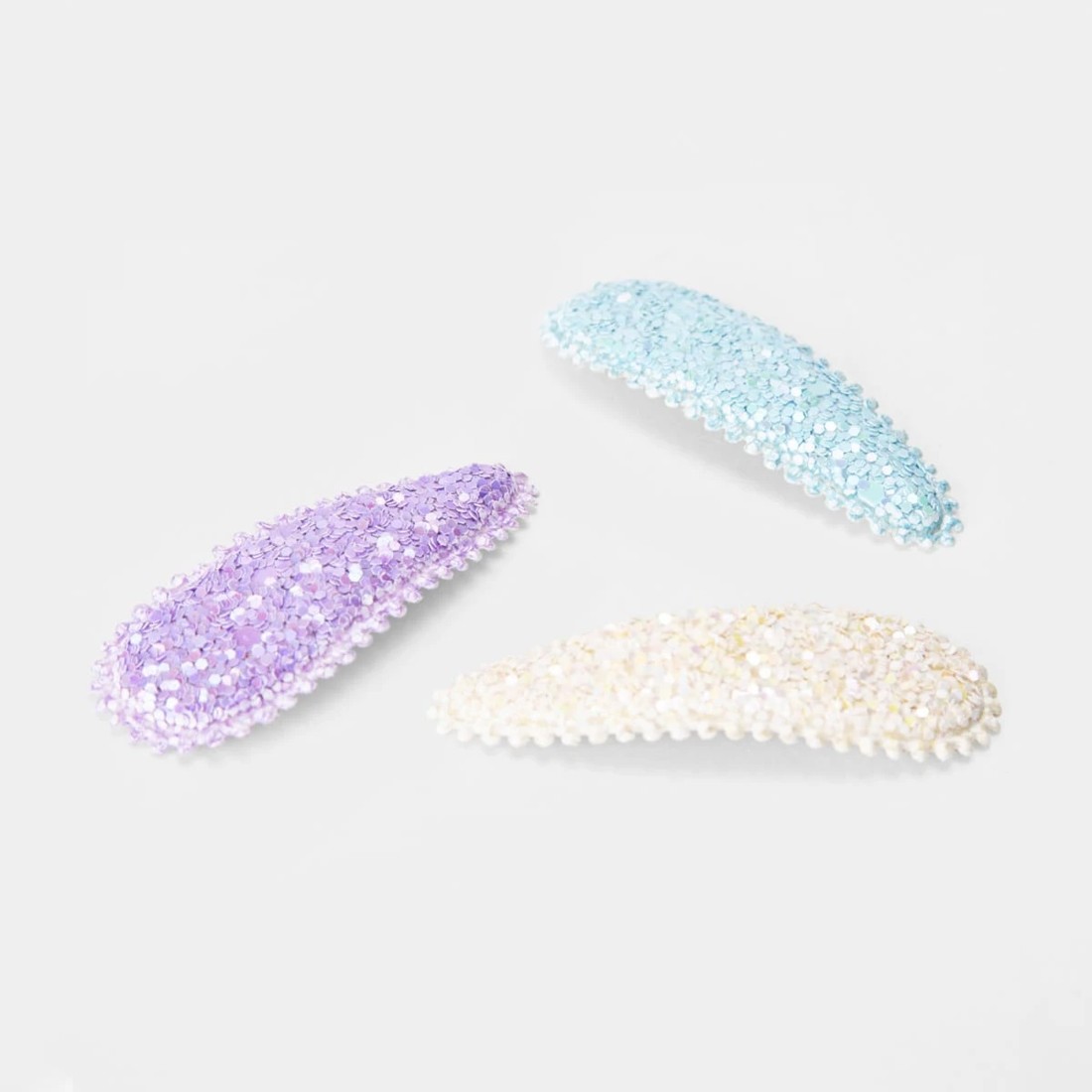 2 3 Pack Glitter Hair Clips, 2 of 3