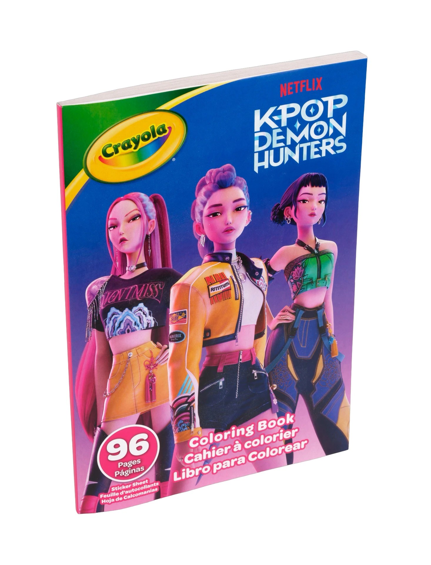 4 Crayola KPop Demon Hunters 96 Page Coloring Book, 4 of 8