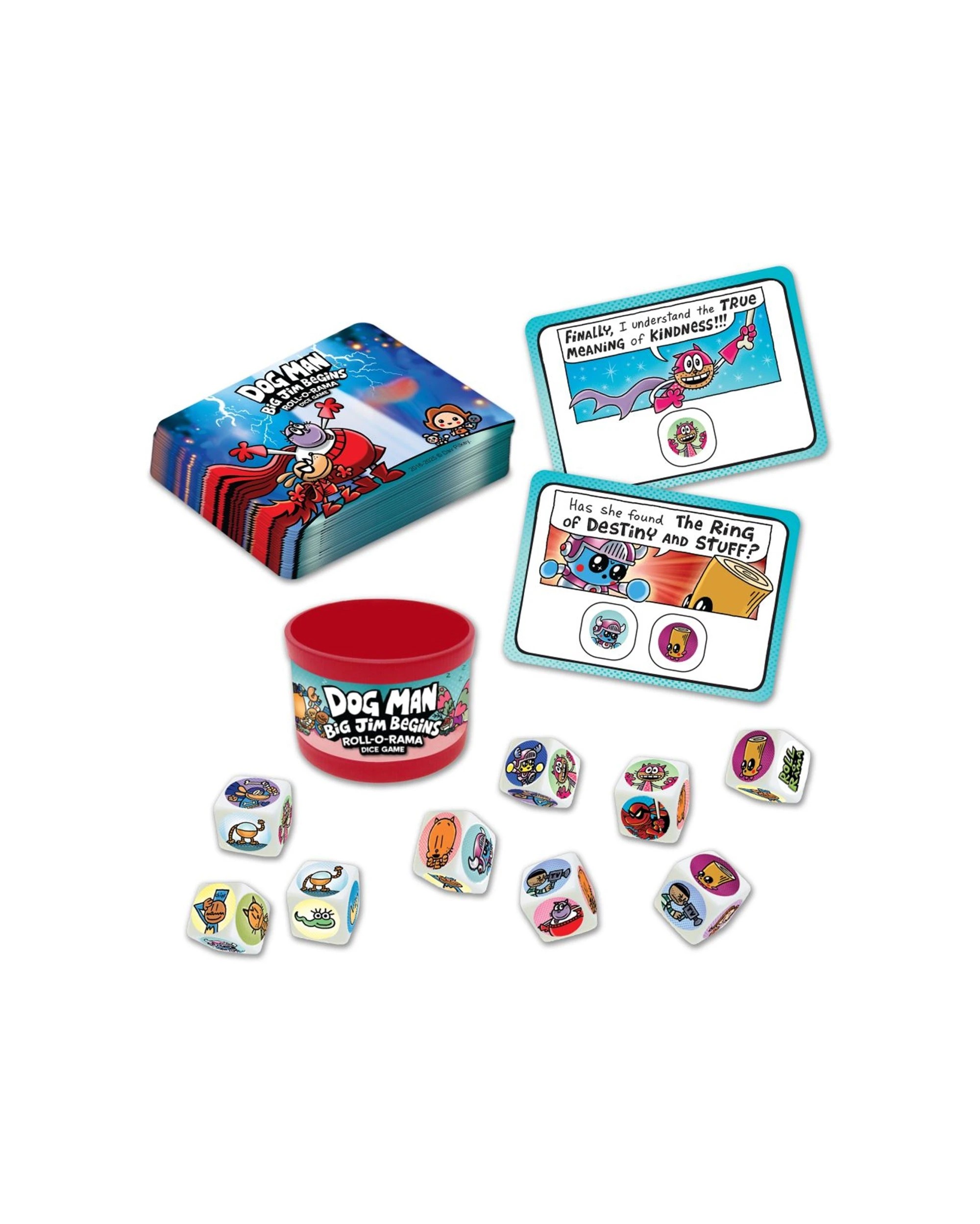 3 Dog Man Big Jim Roll O Rama Dice Board Game 2-4 Players Kids 6y+ - Multi, 3 of 7