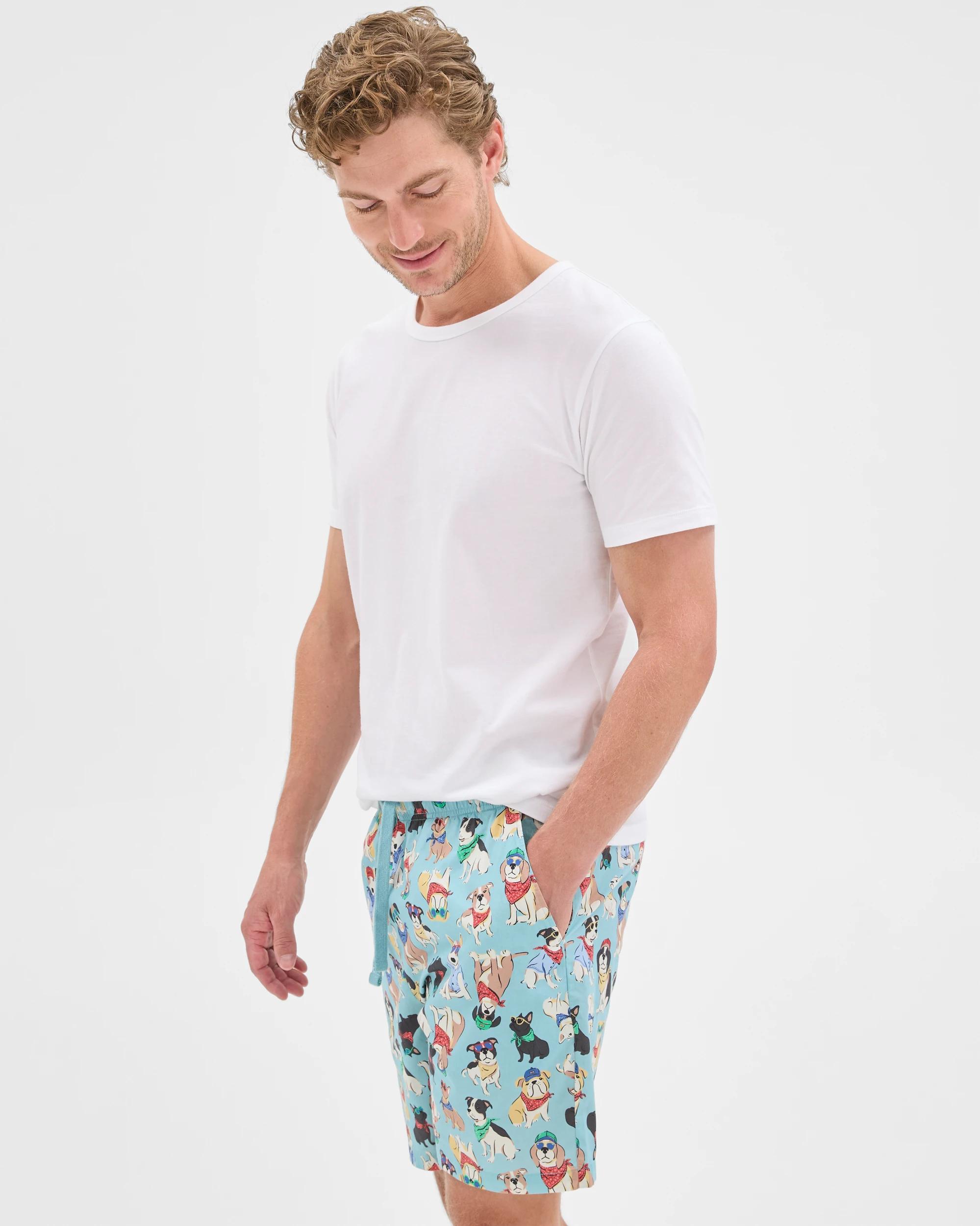 4 Maxx Poplin Sleep Shorts MULTI DOGS, 4 of 6