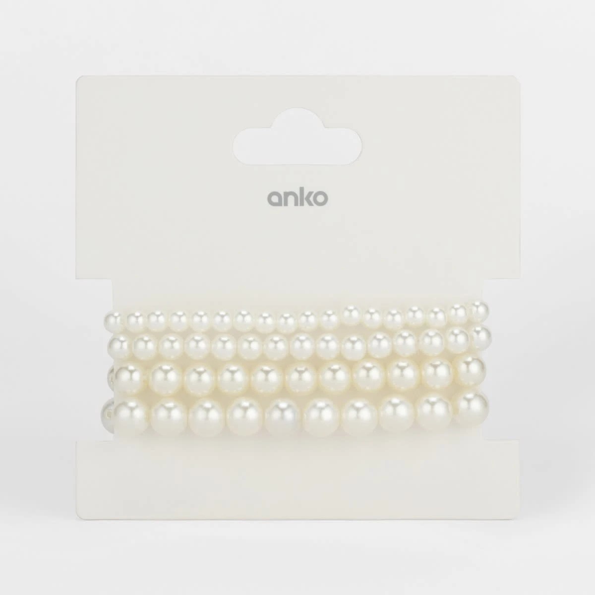 3 4 Pack Stretch Faux Pearl Bracelets, 3 of 3