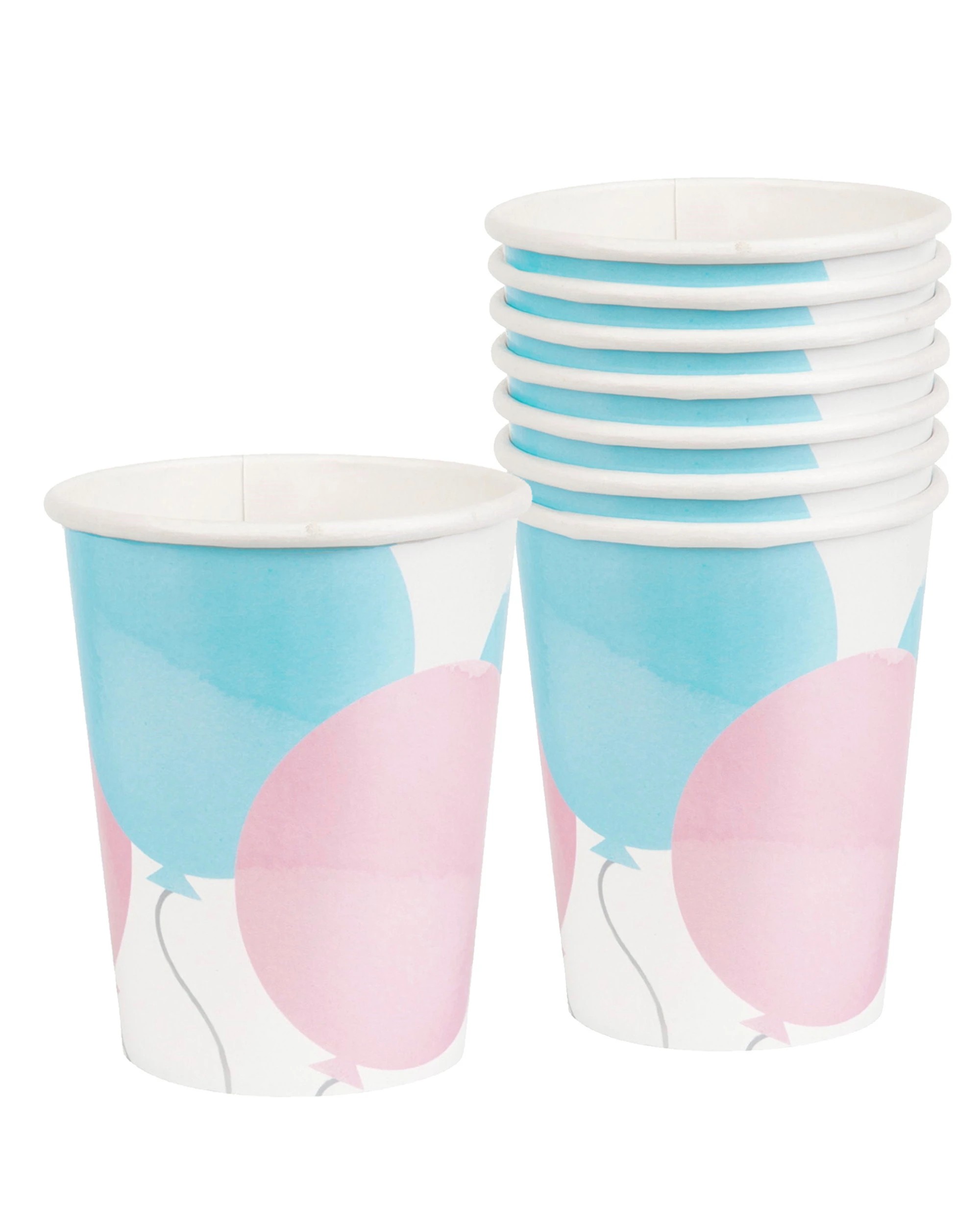 1 Unique Gender Reveal Party Paper Cups Pack of 8, 1 of 1