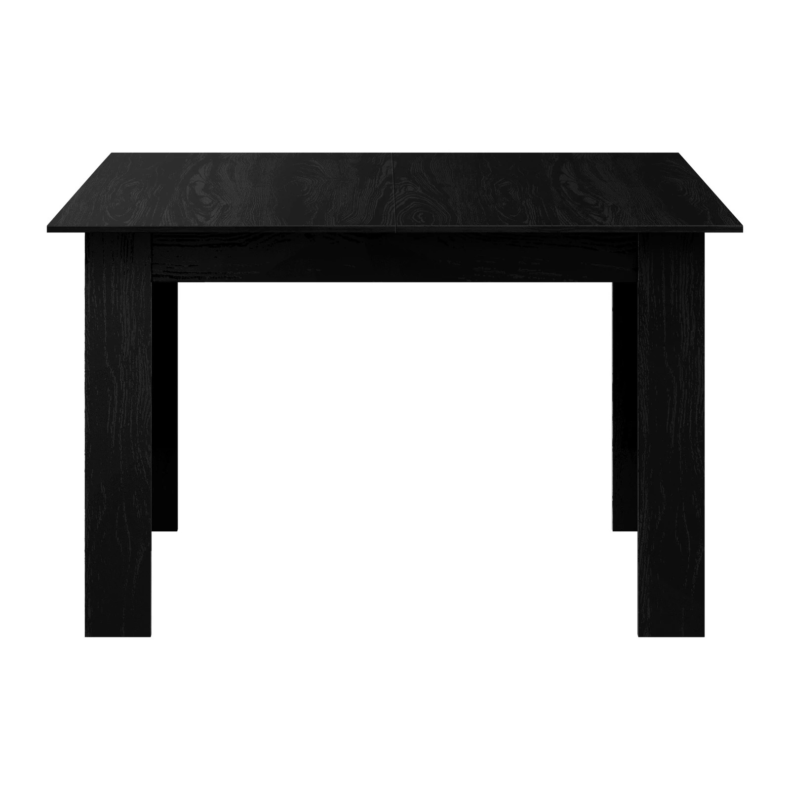 5 Oikiture 160cm Extendable Dining Table Kitchen Restaurant Cafe Table
 - Black, 5 of 8
