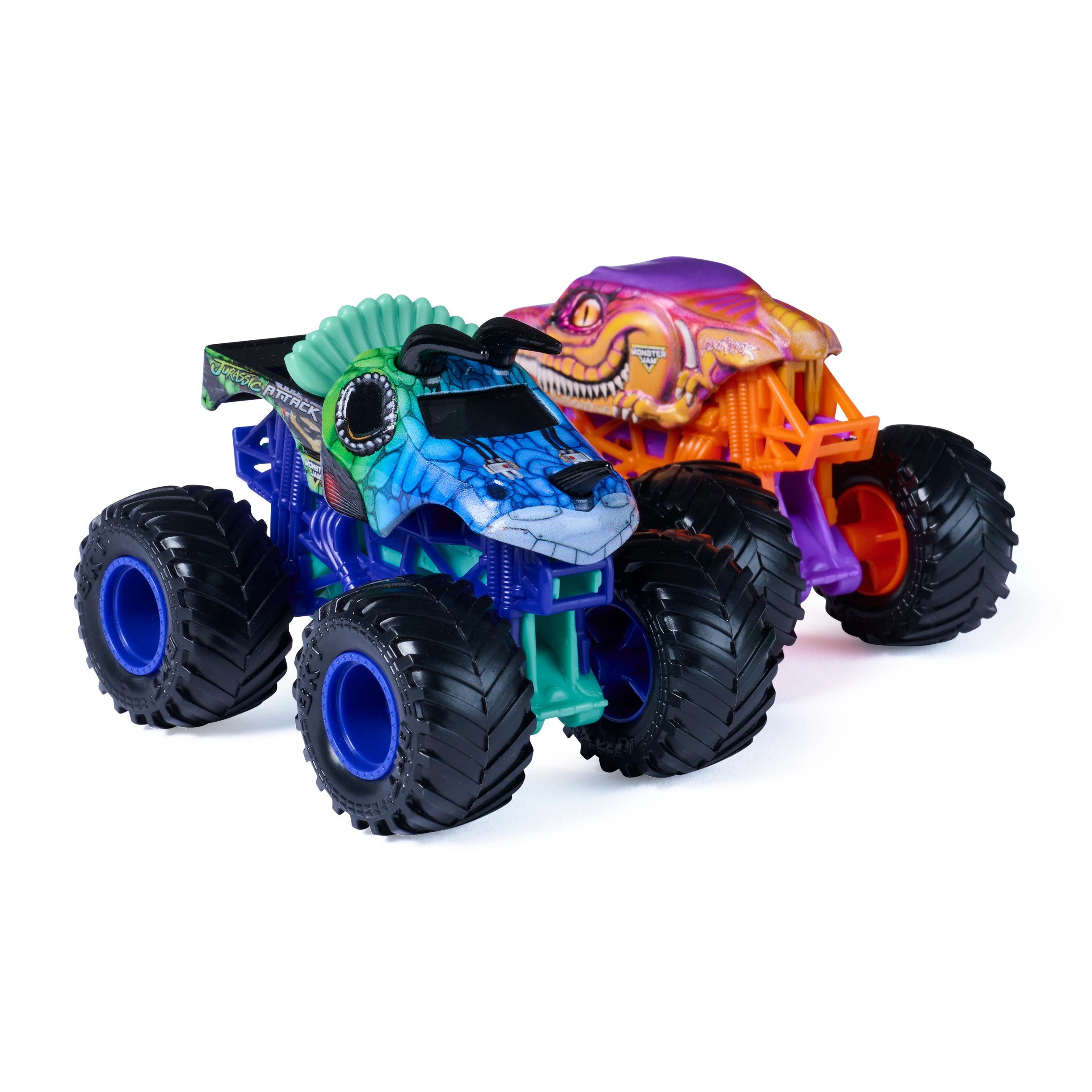 3 2 Pack Monster Jam 1:64 Die Cast Trucks - Assorted, 3 of 6
