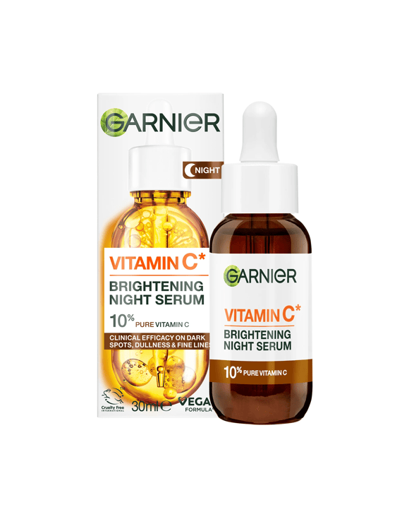 Garnier Brightening Night Serum - Vitamin C