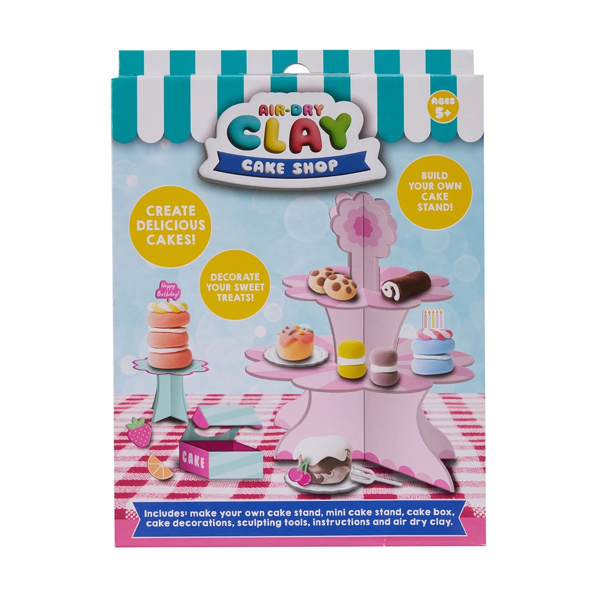1 Air-Dry Clay: Cake Shop Kit, 1 of 7