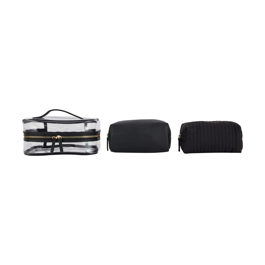 2 OXX Cosmetics 3 Piece Makeup Bag Set, 2 of 6