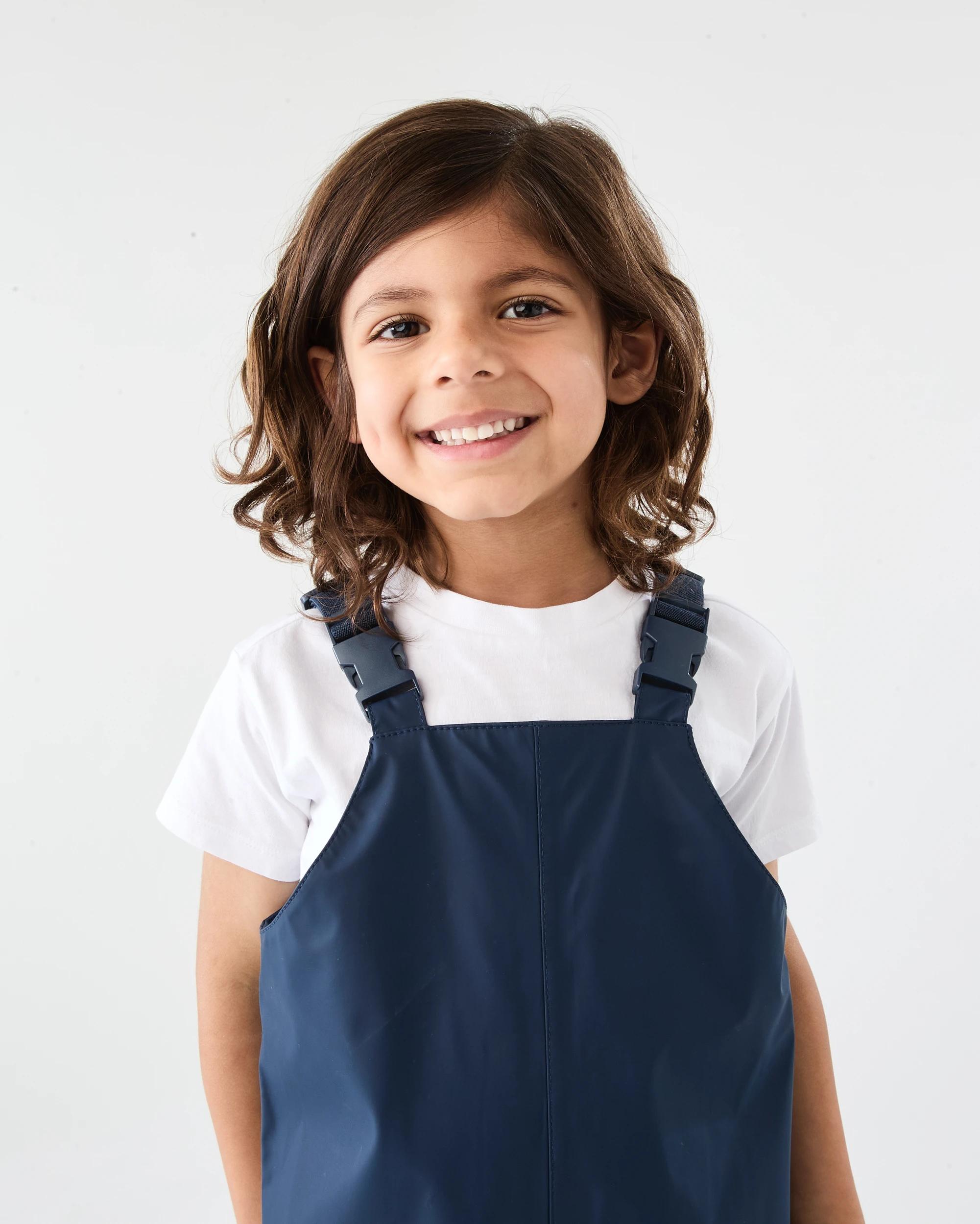 6 Overalls Dress Navy, 6 of 6