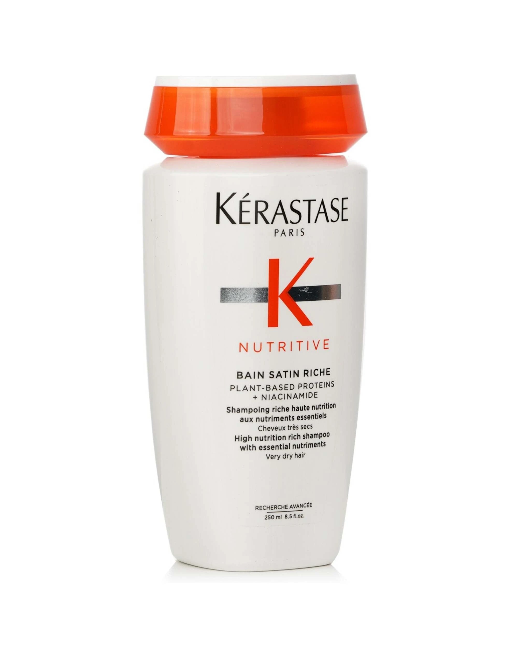 2 Kerastase Nutritive Bain Satin Riche High Nutrition Rich Shampoo With Essential Nutriments (Very Dry Hair)  250ml/8.5oz, 2 of 4