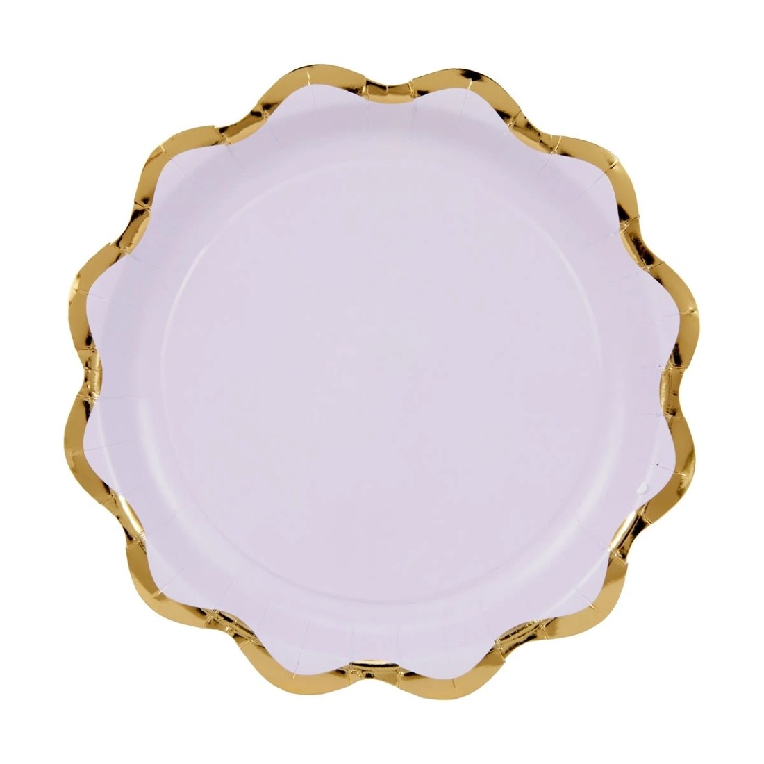 1 16 Piece Wavy Paper Plates, 1 of 5