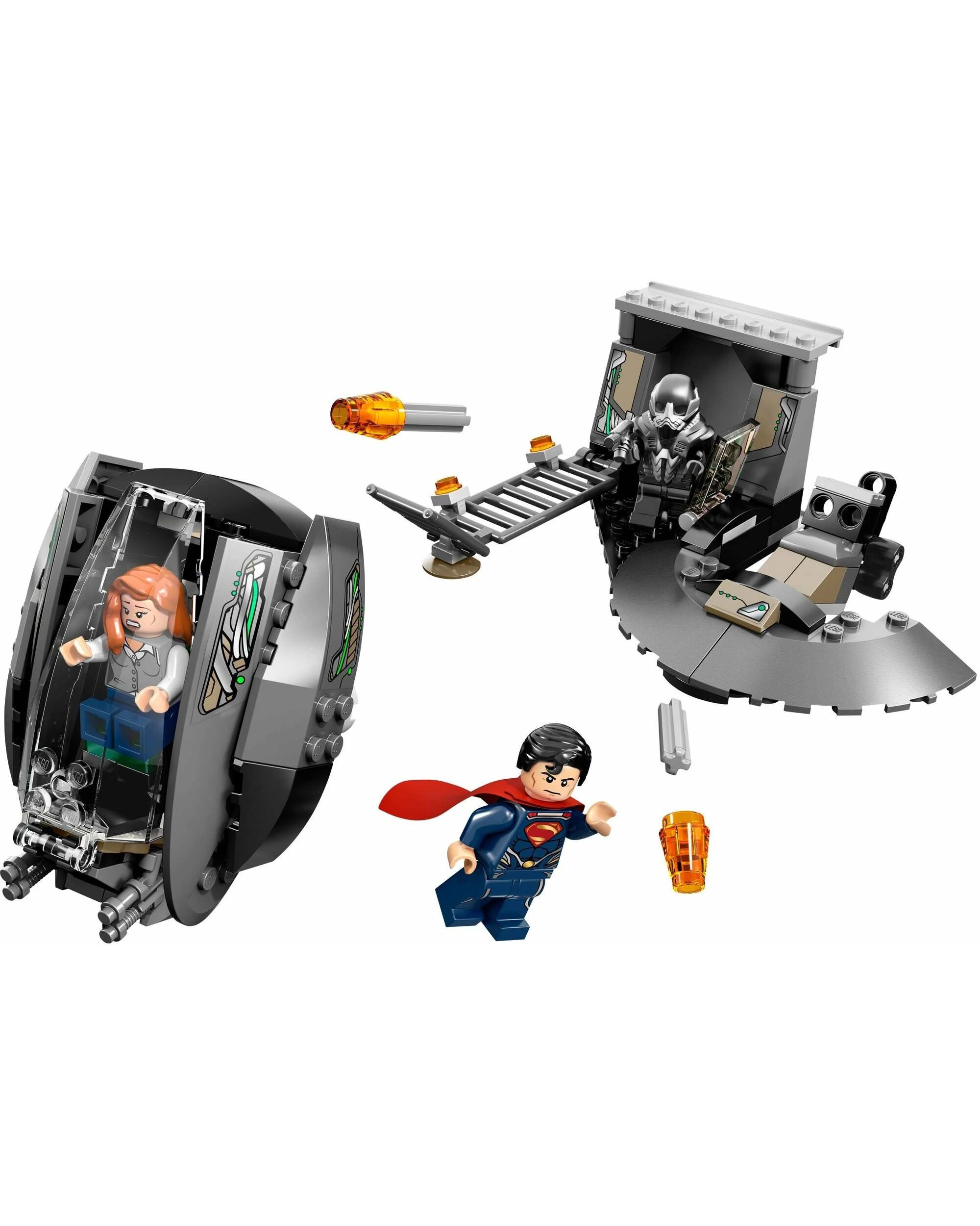 2 LEGO 76009 DC Comics Super Heroes Superman: Black Zero Escape, 2 of 4