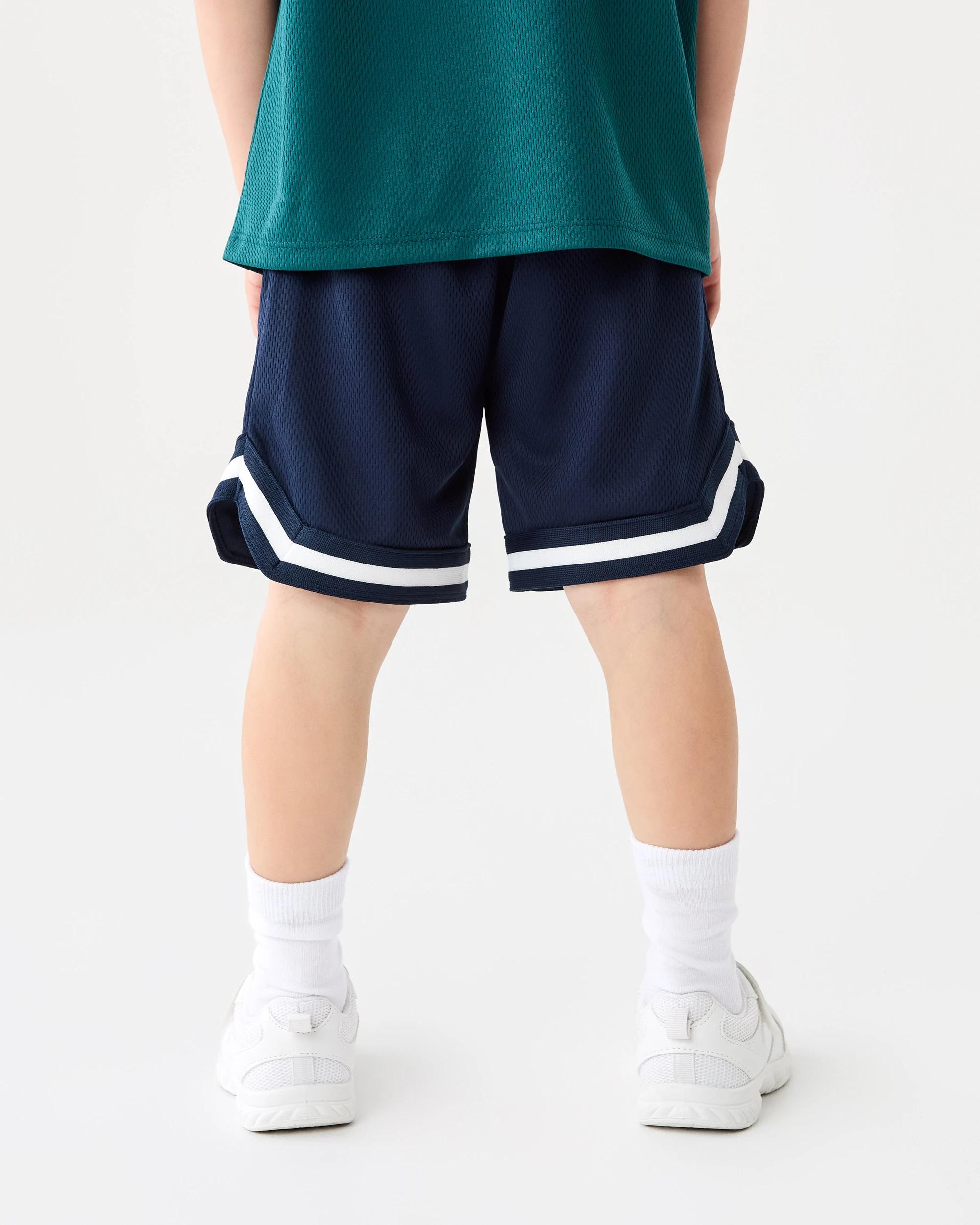 2 Mesh Shorts Dress Navy, 2 of 6