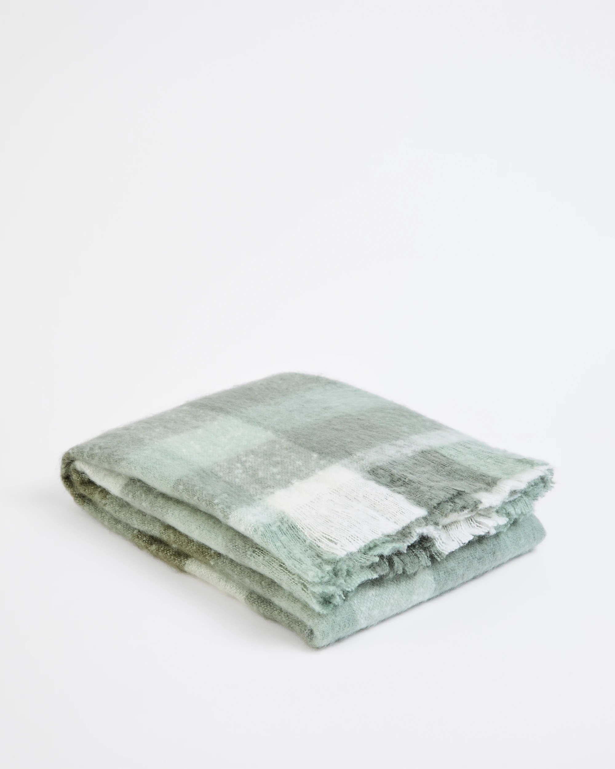 1 Target Madra Check Throw - Queen Bed - Green, 1 of 3
