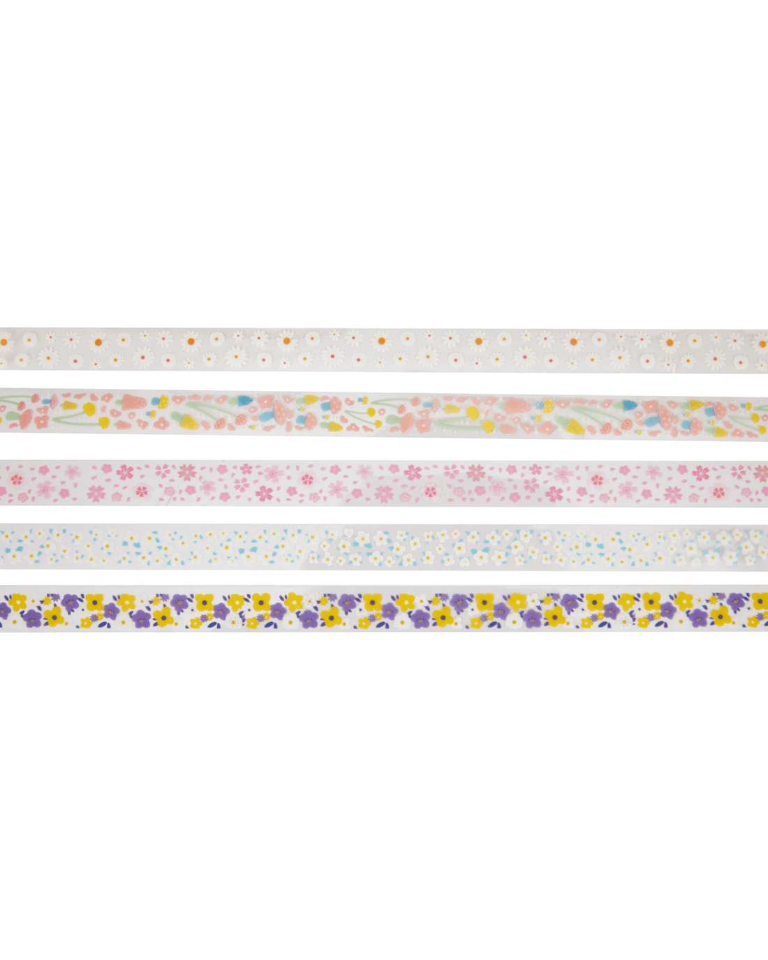 3 5 Pack Decorative Tapes - Floral, 3 of 3