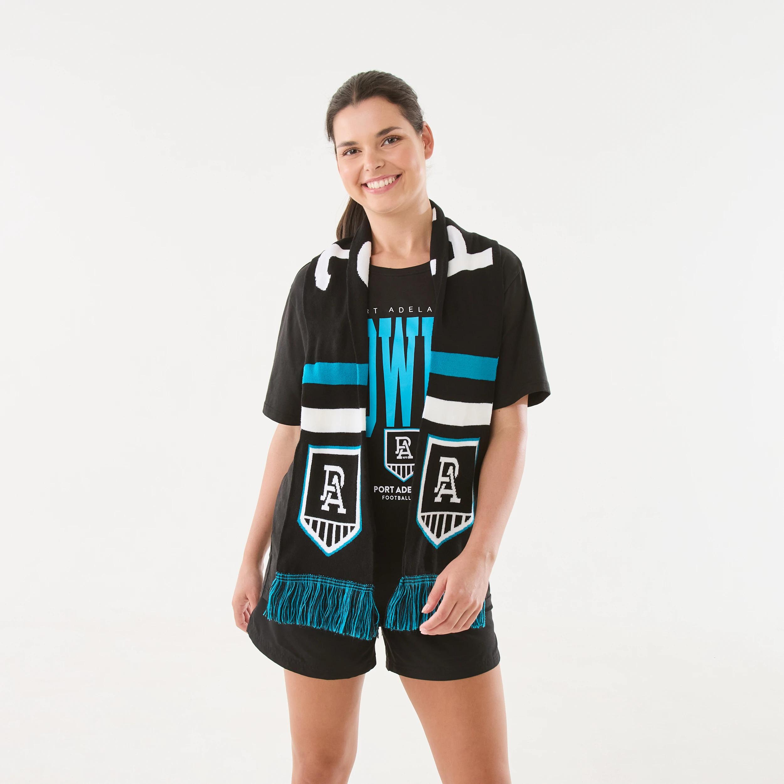 1 Official AFL Adult Scarf Port Adel, 1 of 4