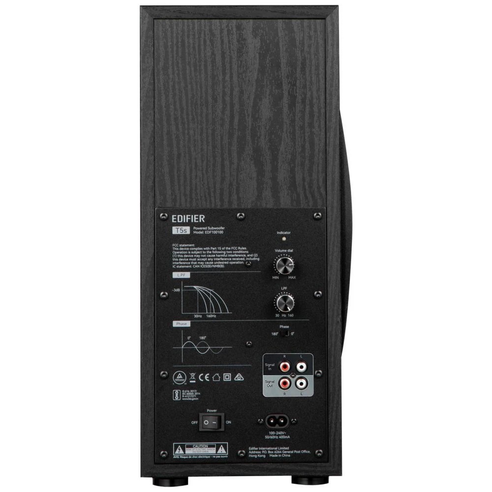 4 Edifier T5S Subwoofer Black, 4 of 8