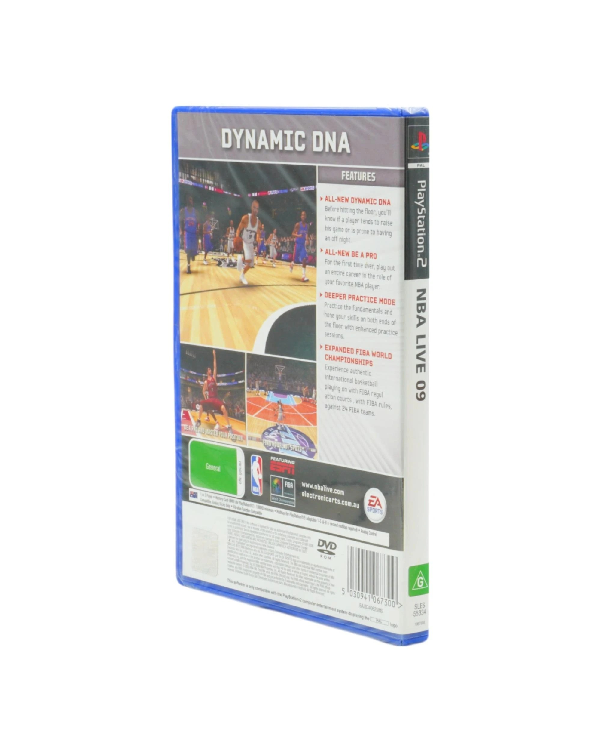 7 NBA Live 09 - PS2 - New, 7 of 7