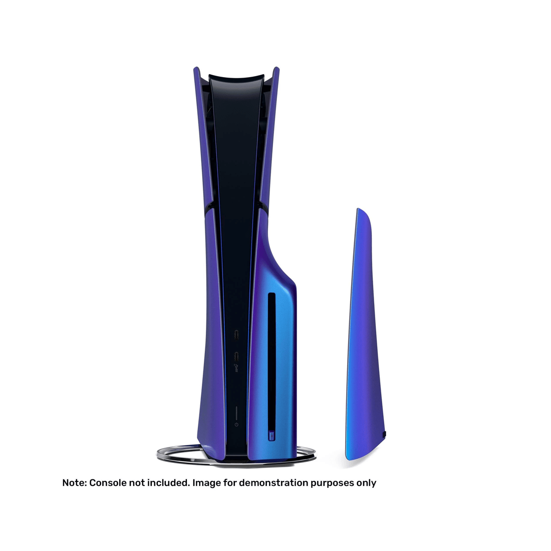 2 Sony PlayStation 5 Console Covers - Slim - Chroma Indigo - Blue, 2 of 4
