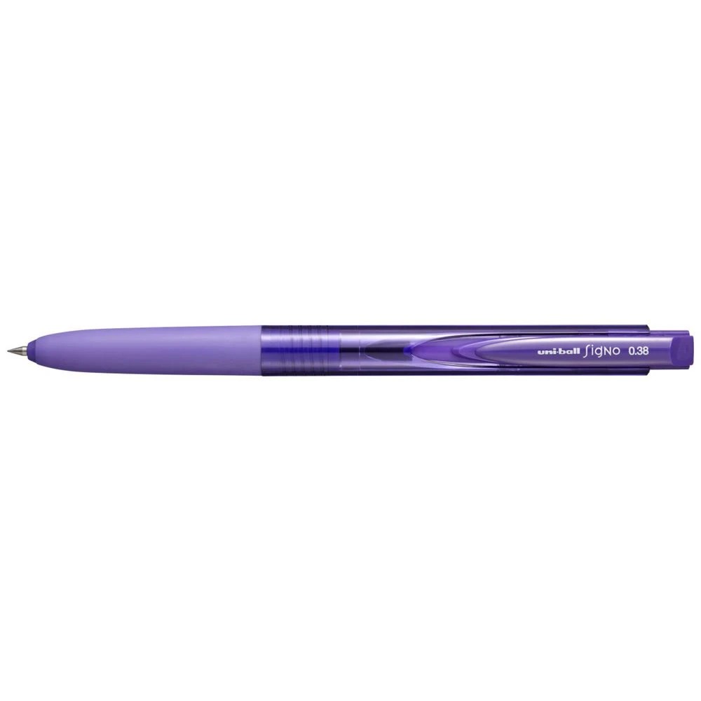 1 Uni-Ball Signo RT1 Retractable 0.38mm Gel Pen Violet, 1 of 1