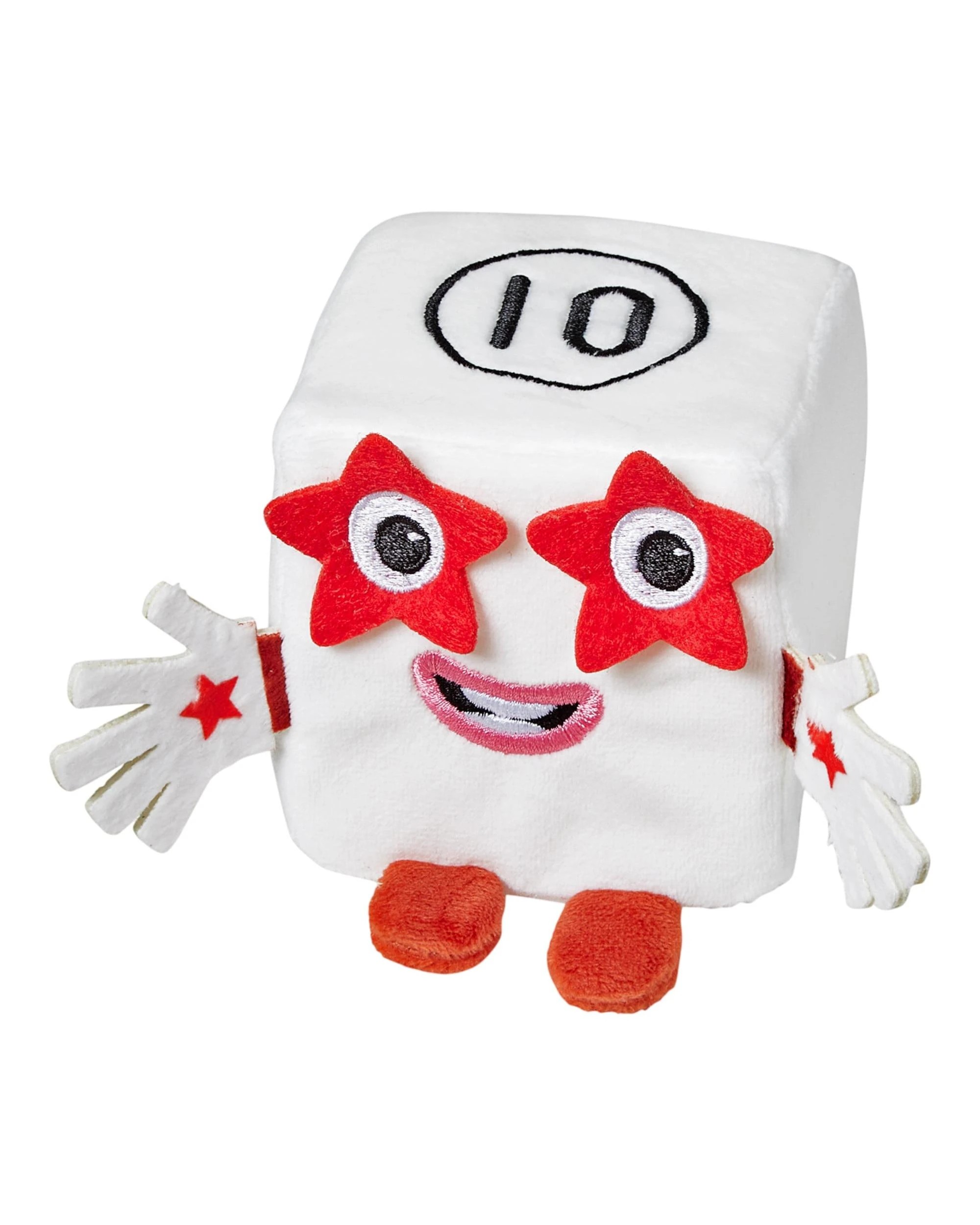 2 Numberblocks Blocklets Number Ten Mini Plush, 2 of 2
