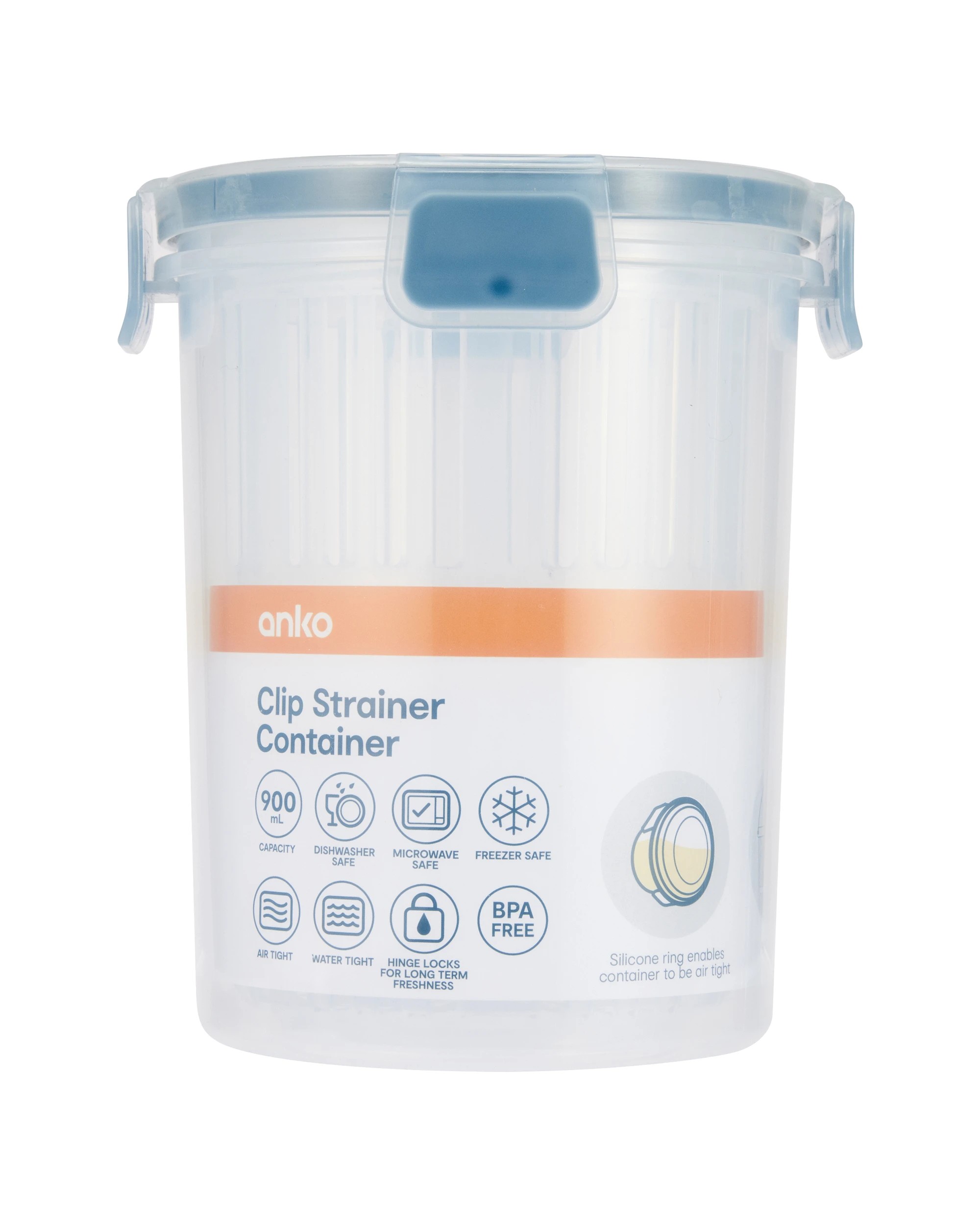 5 Clip Strainer Container, 5 of 5