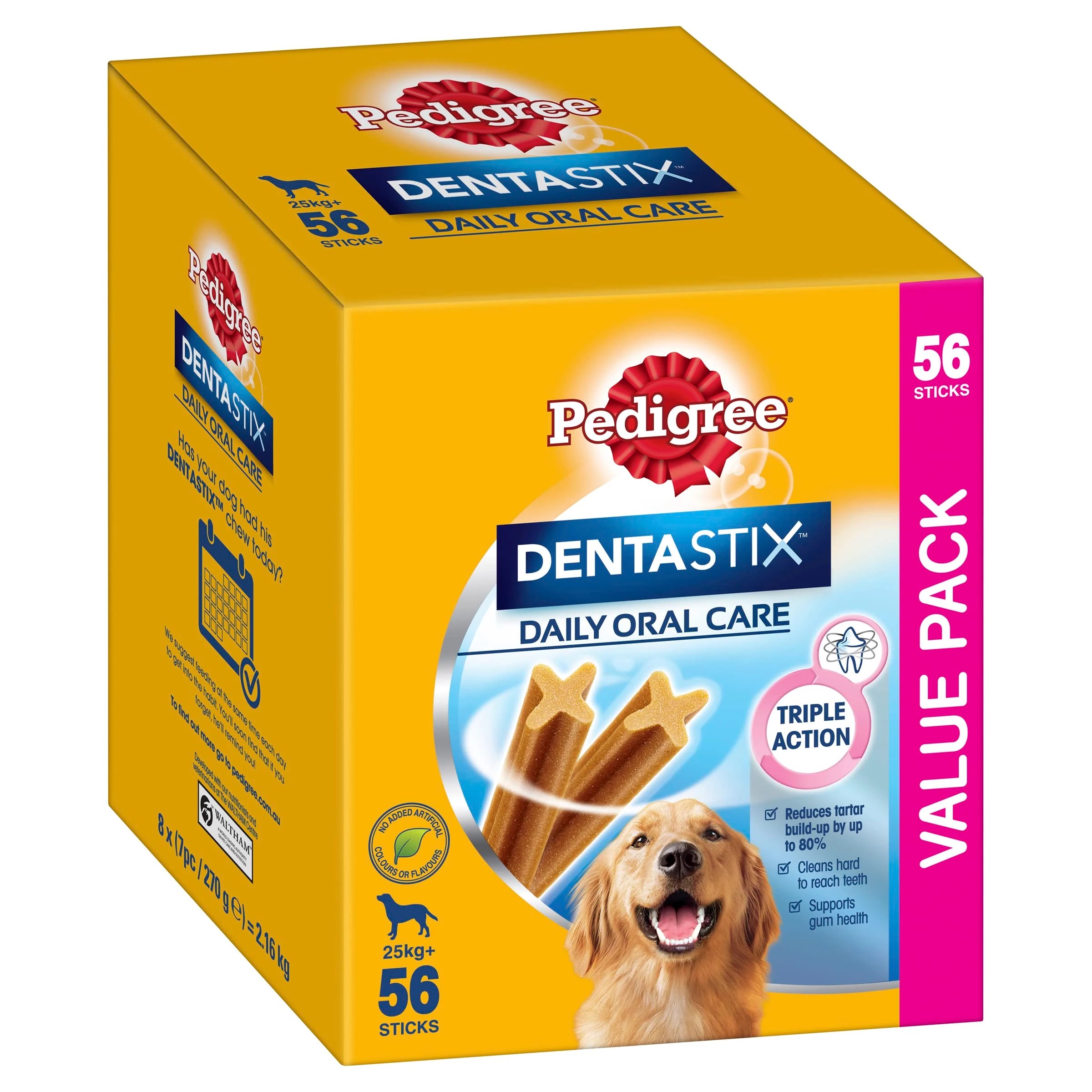 1 Pedigree Dentastix Large Breed Dog Treat 56 Pack, 1 of 1