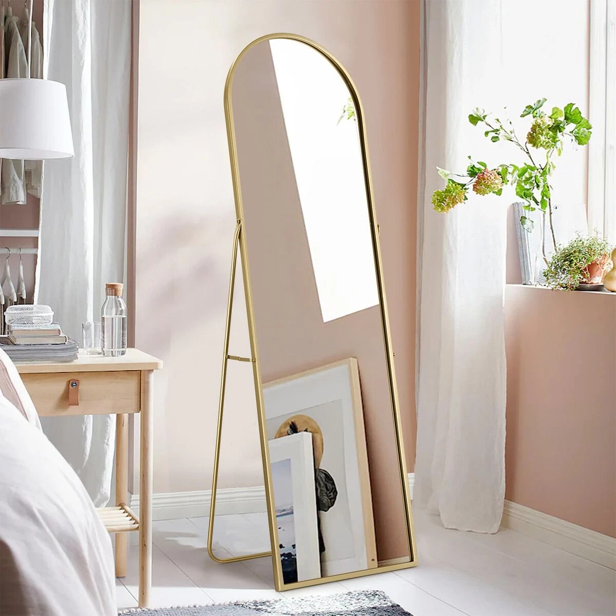 4 LUXSUITE Arch Full Length Mirror, 4 of 7