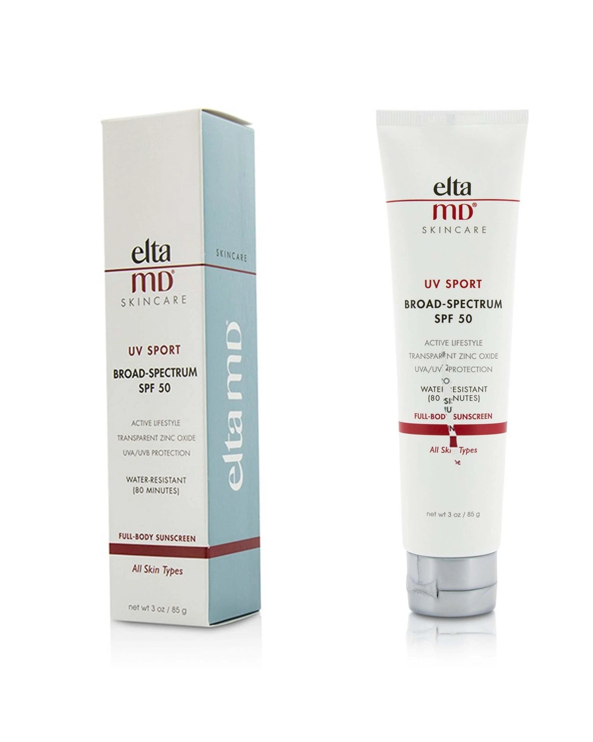 1 EltaMD UV Sport Water-Resistant Full-Body Sunscreen SPF 50  85g/3oz, 1 of 4