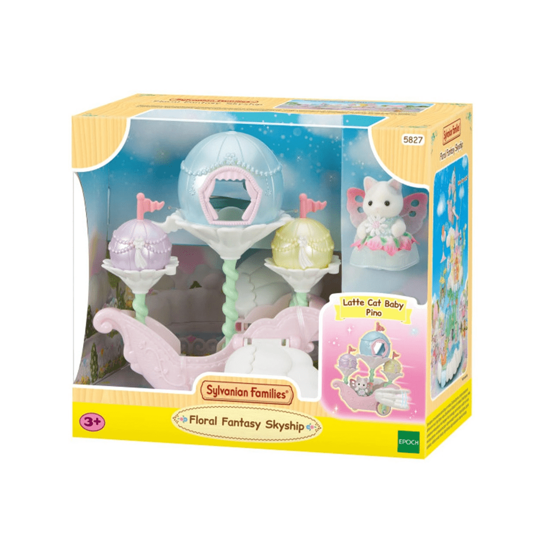 1 Epoch Co Ltd Sylvanian Families Floral Fantasy Skyship - 5827, 1 of 5