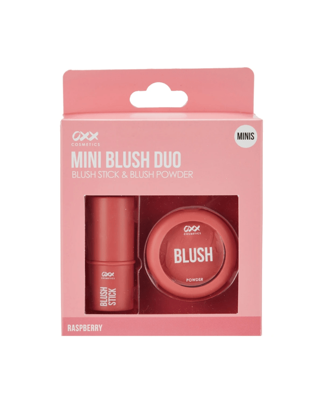 OXX Cosmetics Mini Blush Duo Set - Raspb