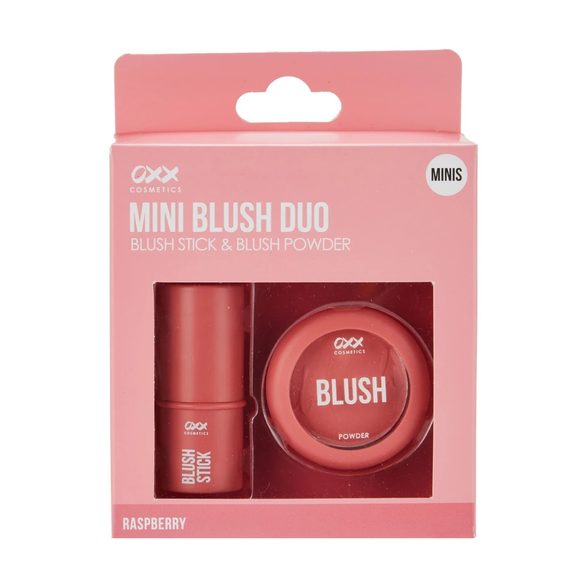 1 OXX Cosmetics Mini Blush Duo Set - Raspberry, 1 of 8