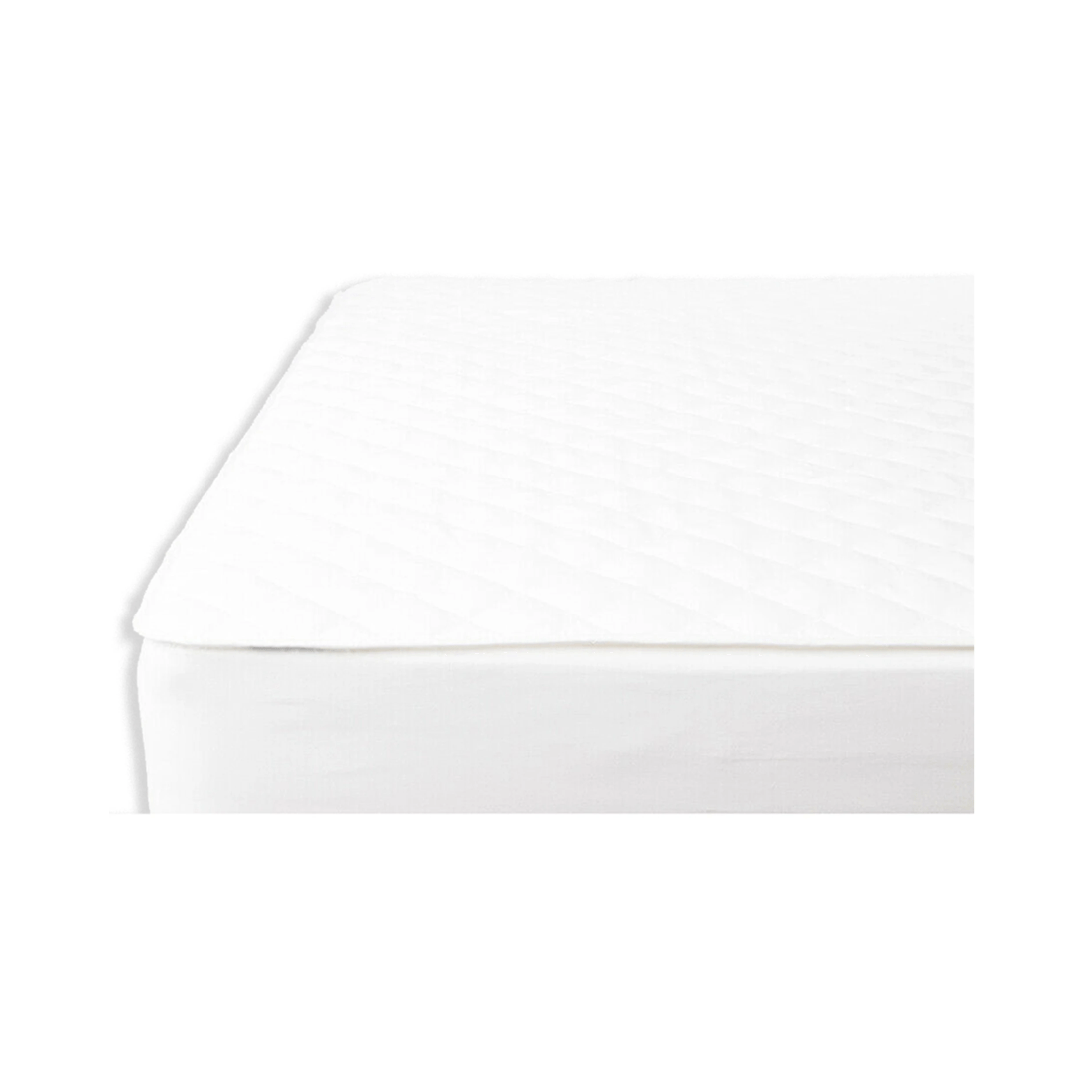 1 Sheraton Luxury Quilted Mattress Protector King Bed
 - White, 1 of 3