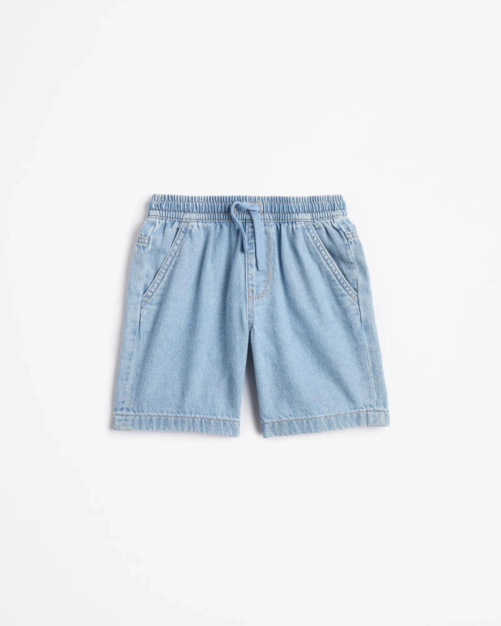 1 Target Denim Pull On Volley Shorts LIGHT WASH, 1 of 3