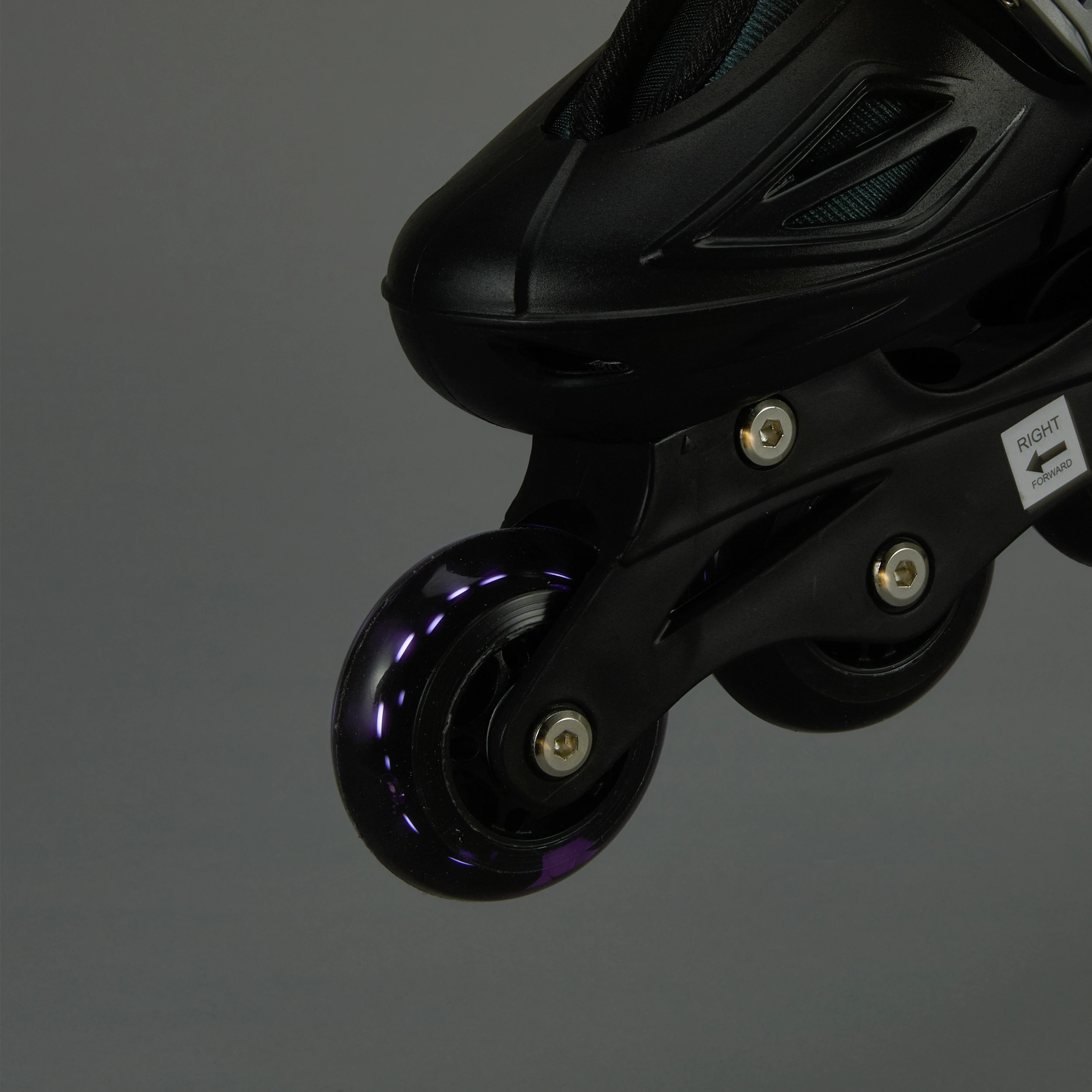 8 Inline and Roller Combo Skates - Black, Size 12 to 2, 8 of 10