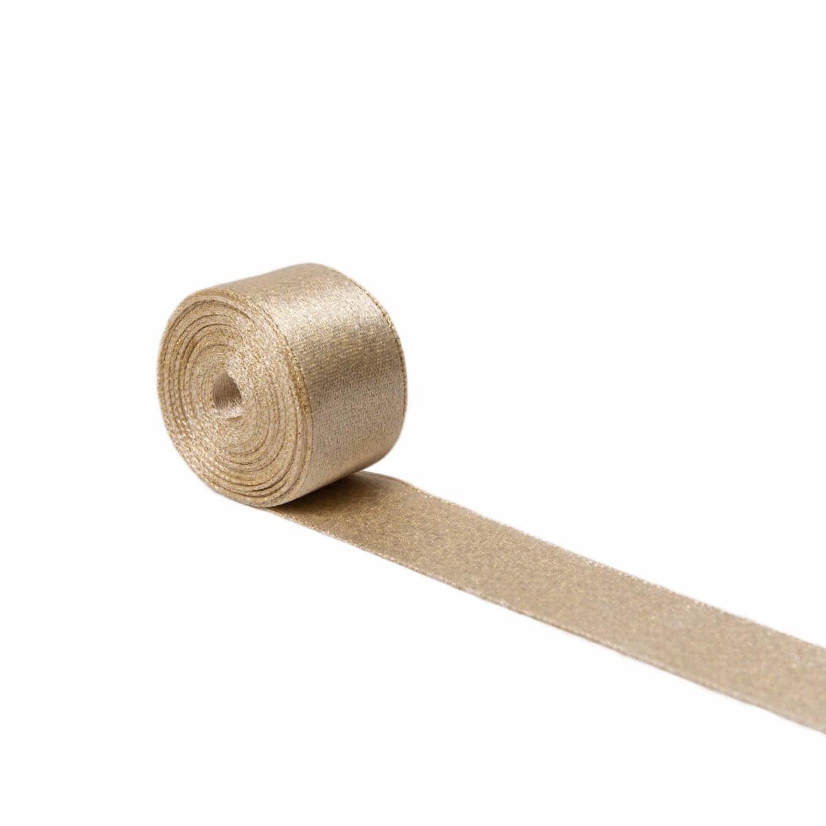 1 Hallmark Multi-Occasion 2m Fabric Ribbon - Gold Look
