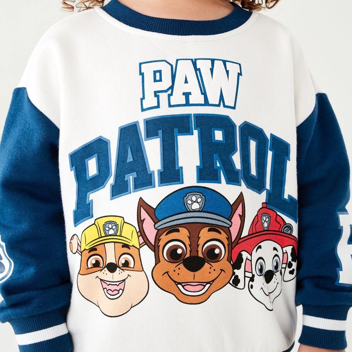 4 PAW Patrol License Print Crew Neck Sweatshirt Pawpatrol, 4 of 10