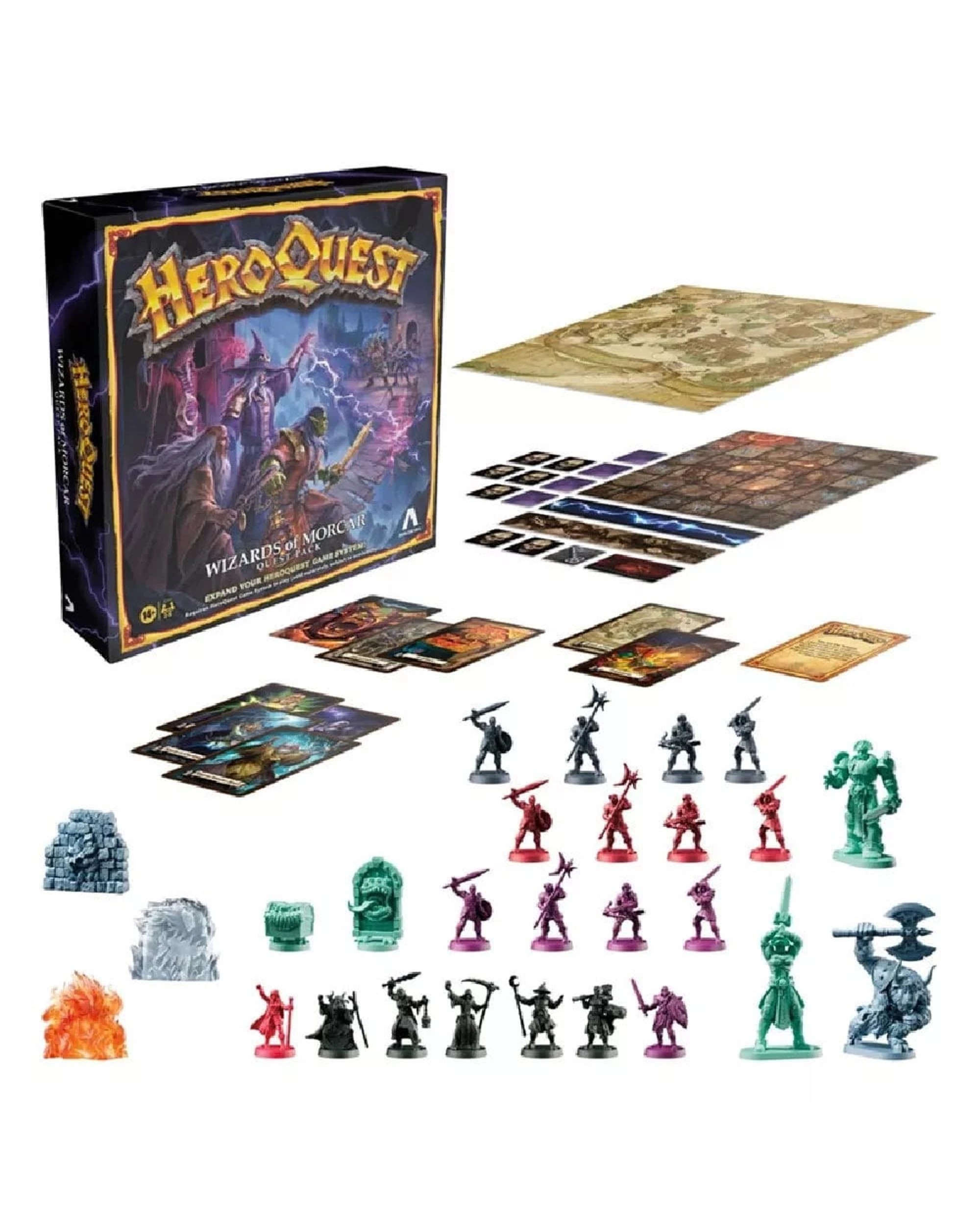 2 HeroQuest Wizards of Morcar Quest Pack Expansion, 2 of 10