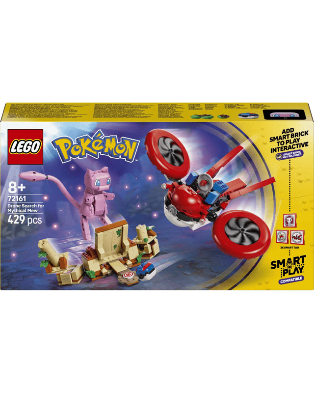 LEGO Pokemon SMART Play: Drone Search for Mythical Mew 7