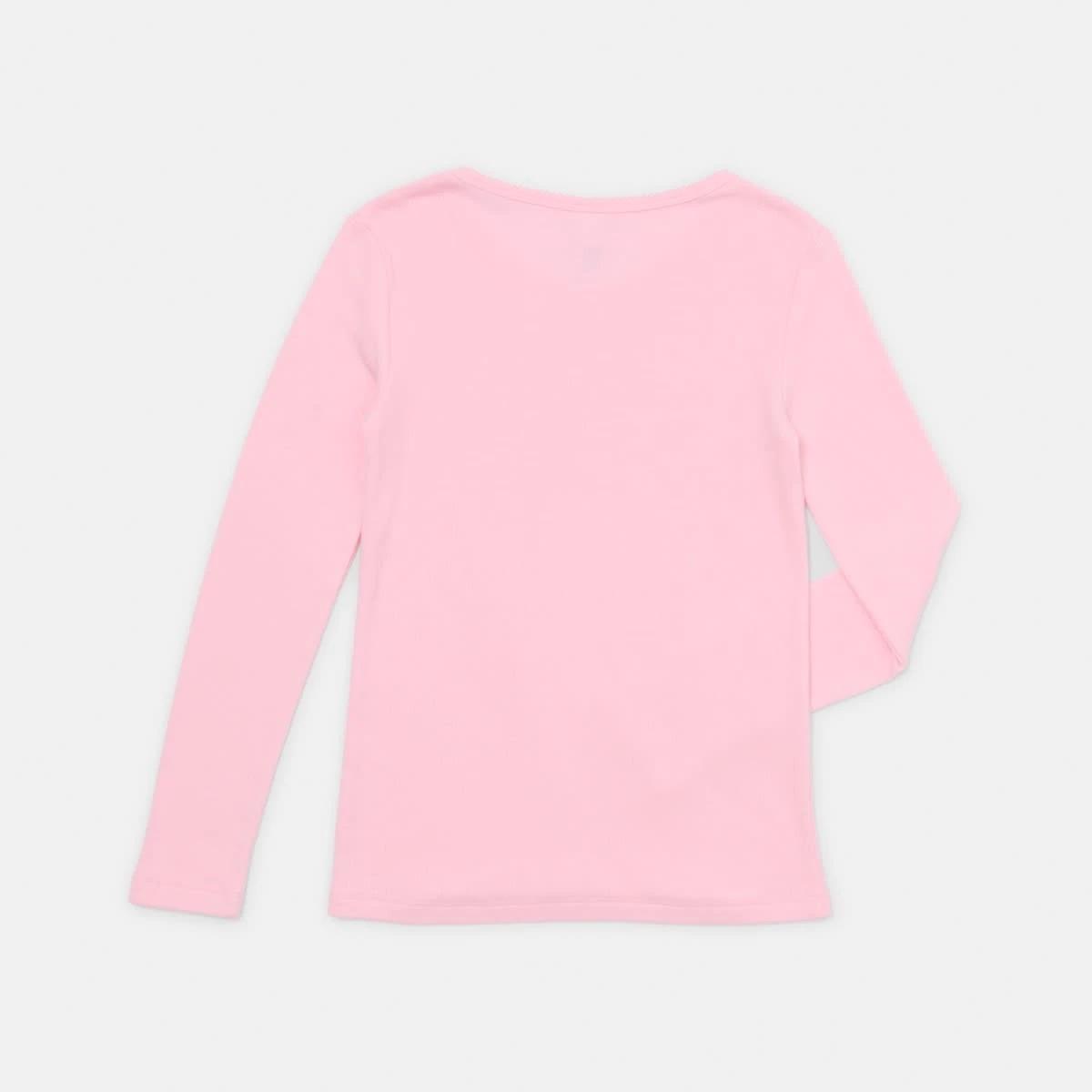 8 2 Pack Long Sleeve Brushed Thermal Top Pnk Solid, 8 of 8