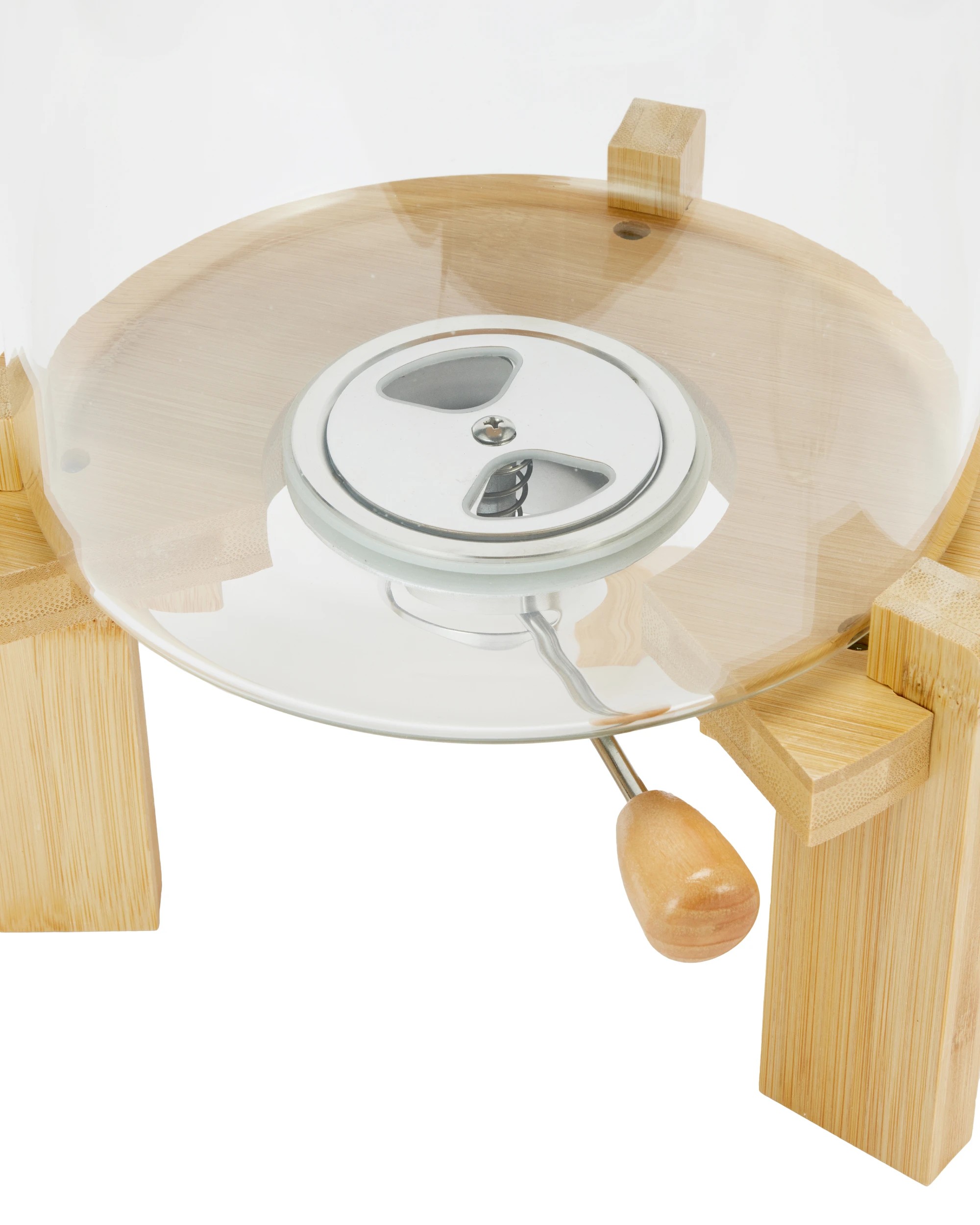 4 Glass Grain Dispenser, 4 of 6