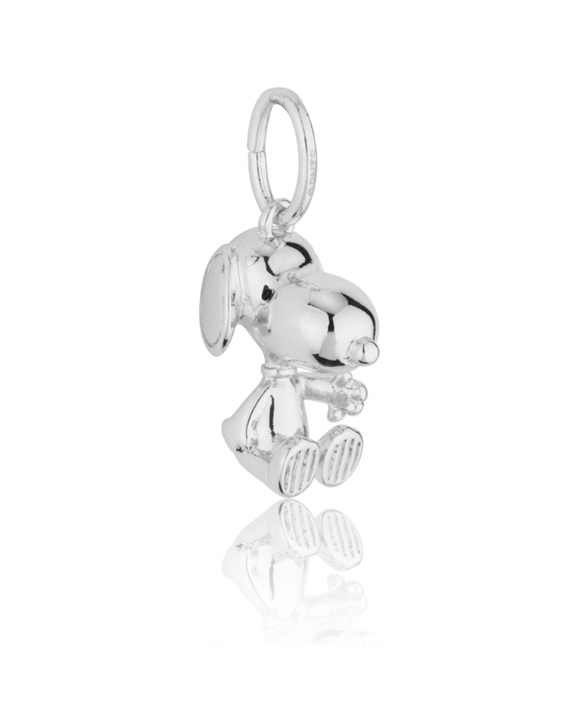 1 Couture Kingdom Peanuts Snoopy Charm Pendant Jewellery Accessory - Silver, 1 of 2